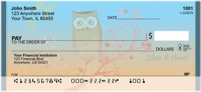 Life's A Hoot Personal Checks | BBI-17