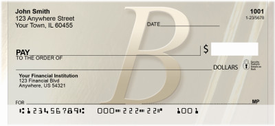 Golden Monogram - B | BBI-40