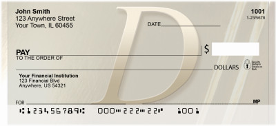 Golden Monogram - D | BBI-42