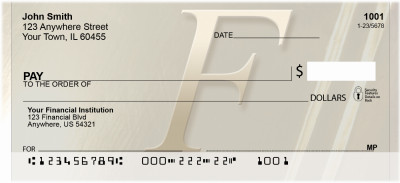 Golden Monogram - F | BBI-44