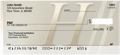 Golden Monogram - H | BBI-46