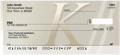 Golden Monogram - K | BBI-49