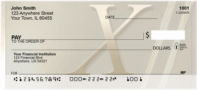 Golden Monogram - X | BBI-62
