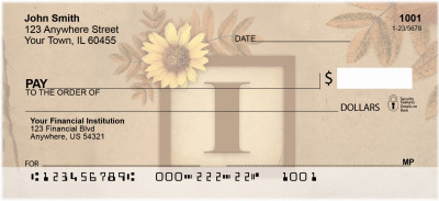 Sunflowers Monogram - I | BBJ-52