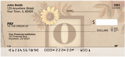 Sunflowers Monogram - O | BBJ-58