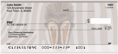 African Masks Personal Checks | BBK-48