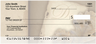 Weathered And Worn Monogram - D | BCD-19