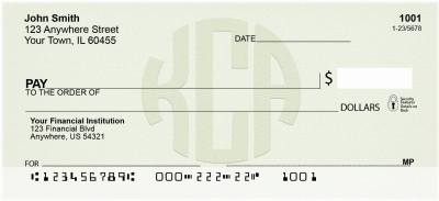Kirsten Custom Logo Personal Checks  | BCZ-01