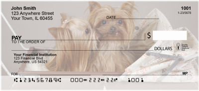 More Yorkies Checks | DOG-34