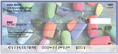 Sidewalk Chalk Personal Checks | EDU-02