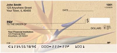 Blooming Paradise Personal Checks | FLO-02