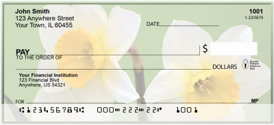 Dreamy Daffodils Personal Checks | FLO-72