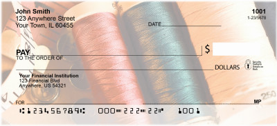 Sewing Notions Personal Checks | FUN-53