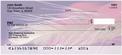 Golden Feather Personal Checks | GEO-65
