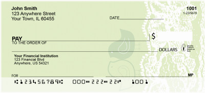 Bird Table Cloth Personal Checks | GEP-03
