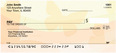 Rainbow Of Butterflies Personal Checks | GEP-14