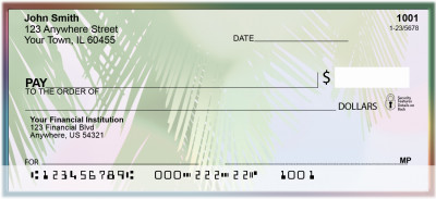 Festive Palms Personal Checks | GEP-19