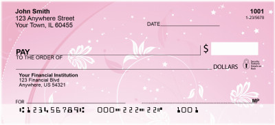 Hot Pink Nights Personal Checks | GEP-27