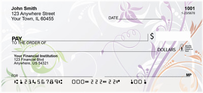 Filigree In All Seasons Personal Checks | GEP-38