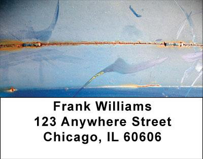 Rusty Art Address Labels | LBABS-25