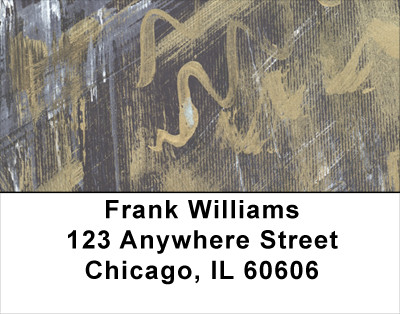 Abstractions In Grunge Address Labels | LBABS-46