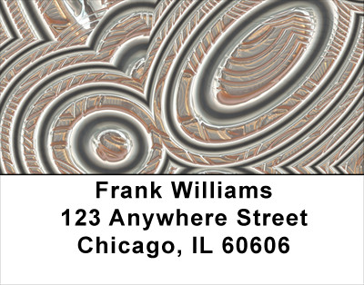 Steel Art Address Labels | LBABS-60