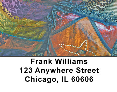 African Influences Address Labels | LBAFR-09