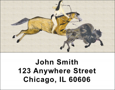 Native American Art Address Labels | LBAFR-12