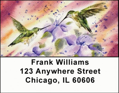 Hummingbird Magic Address Labels | LBANI-21