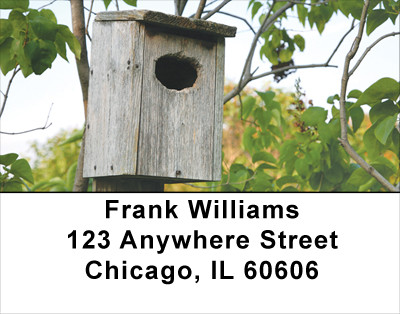 Bird Houses Address Labels | LBANK-19