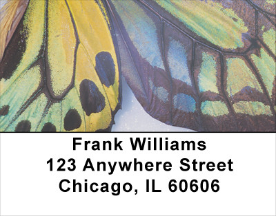 Butterfly Wings Address Labels | LBANK-23