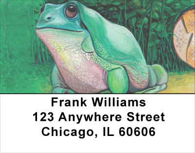 Fantasy Frogs Address Labels | LBANK-42