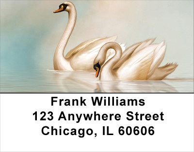Swans - Swan Fantasies Address Labels | LBANK-58
