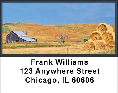 Rugged And Rustic Address Labels | LBBBA-04