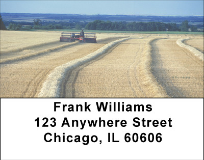 Working The Land Address Labels | LBBBA-20