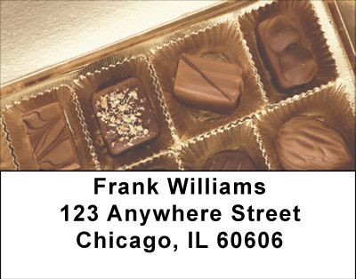 Chocolate Obsessions Address Labels | LBBBB-90