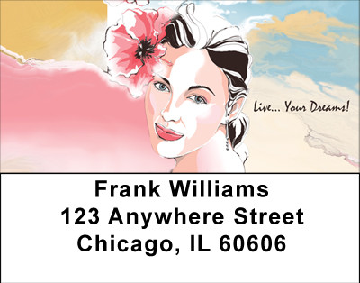 Live Your Dreams Address Labels | LBBBC-18