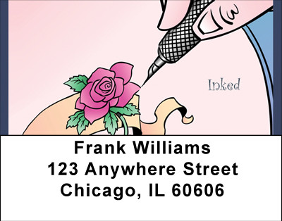 Inked Address Labels | LBBBC-31