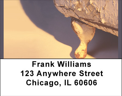 Chic Vintage Beauty Address Labels | LBBBC-34