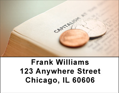 Capitalism Address Labels | LBBBC-63