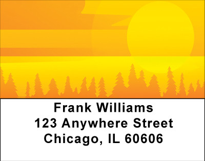 Golden Daze Address Labels | LBBBC-86