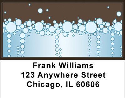 Bubbly Celebrations Address Labels | LBBBD-21