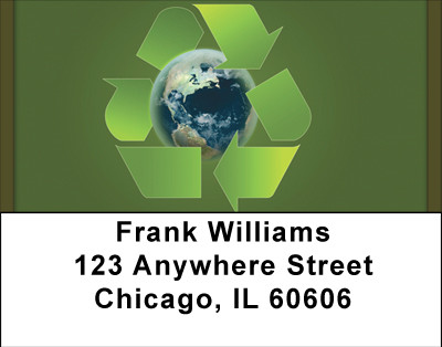 Recycle Reminders Address Labels | LBBBF-09
