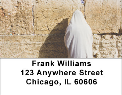 Western Wall Address Labels | LBBBG-44