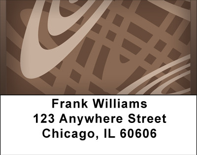 Brown Out Address Labels | LBBBG-49