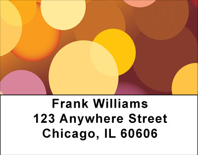 Circles In Depth Address Labels | LBBBG-50