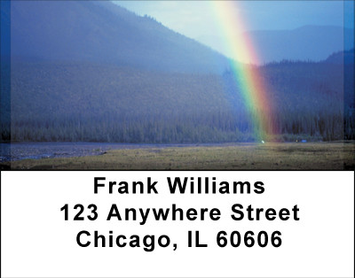 End Of The Rainbow Address Labels | LBBBG-79