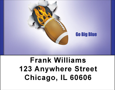 Go Big Blue Address Labels | LBBBH-02