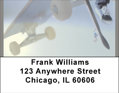 Skateboard Sanity Address Labels | LBBBH-27