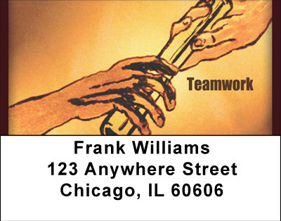 Teamwork Address Labels | LBBBH-40